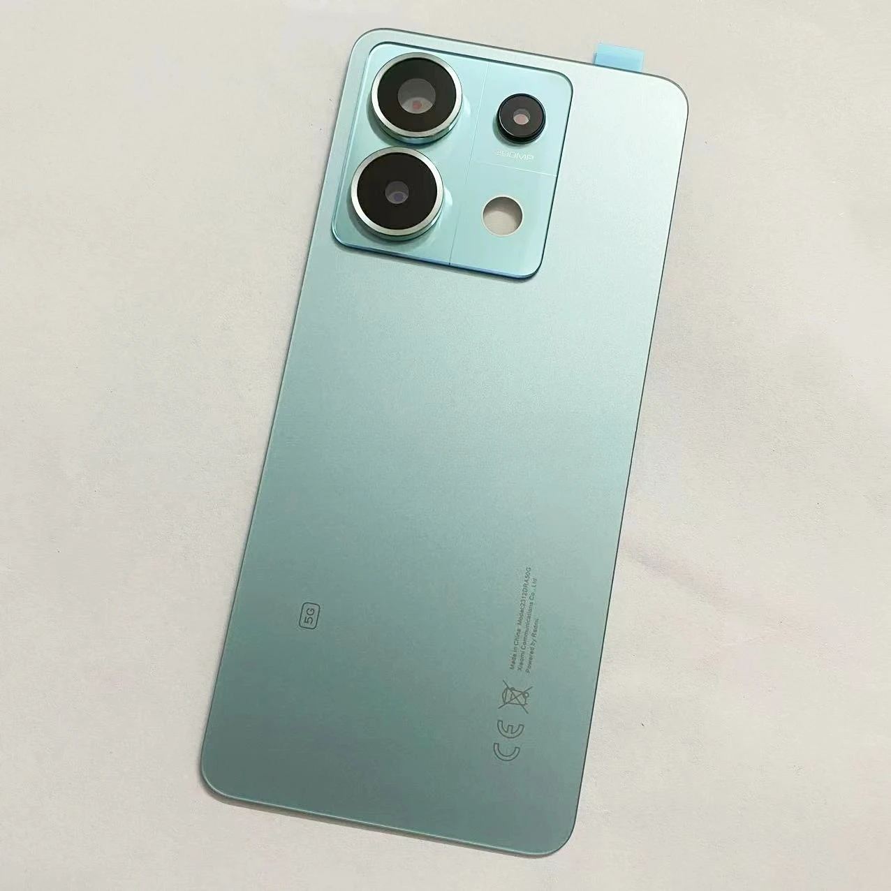 Replacement For Redmi Note 13 Pro 5G Battery Cover Back Housing Case For Redmi Note 13 Pro 5G Back Glass Cover