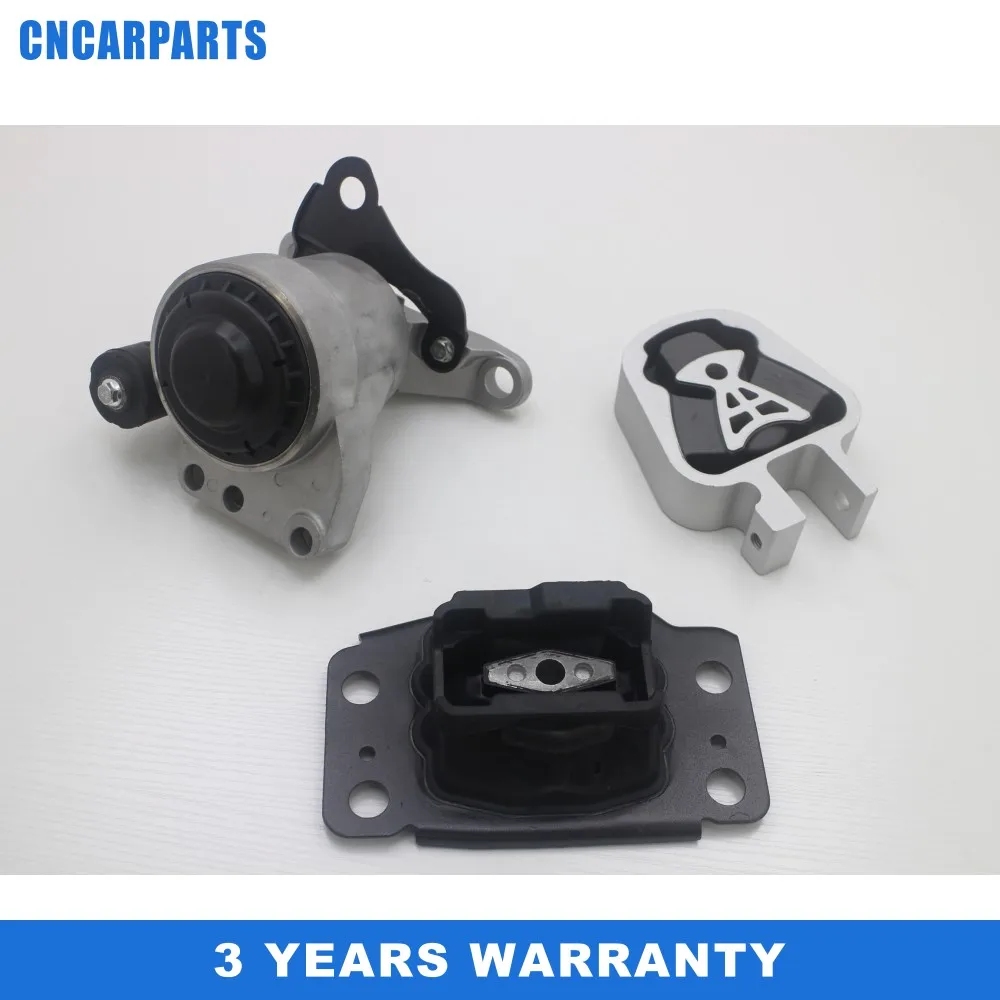 3pcs Engine Motor Mounts Trans. Mount FIT for Ford Fusion 2.0L 2013-20 Turbo