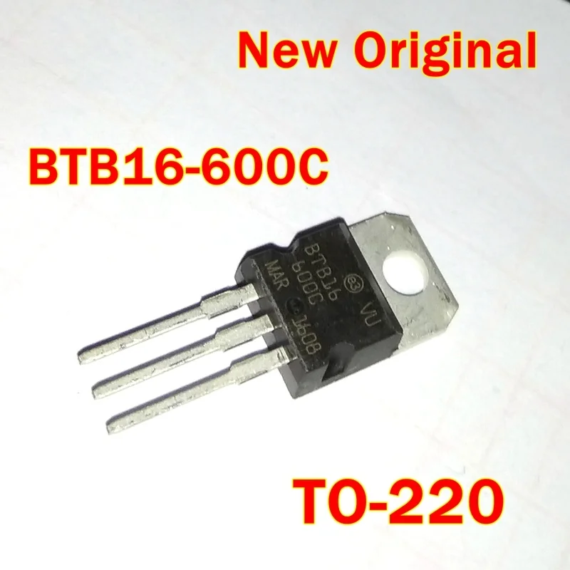 

1Pcs to 100Pcs Btb16-600C To-220 New Original 16A Triacs