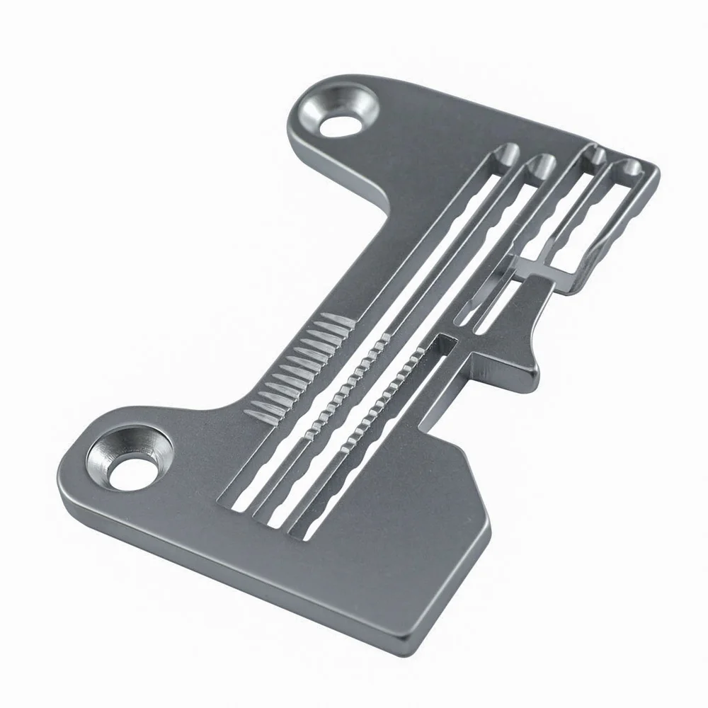 277505R40 صفيحة الإبرة مناسبة لماكينات الخياطة الأوفرلوك بـ 4 خيوط Pegasus EX5214، Siruba 988، JUKI MO-6800، Jack JK-798، C3، C4