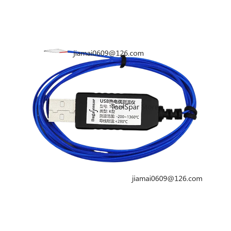 USB K-type Thermocouple Thermometer Single Multi Channel Temperature Data Recorder