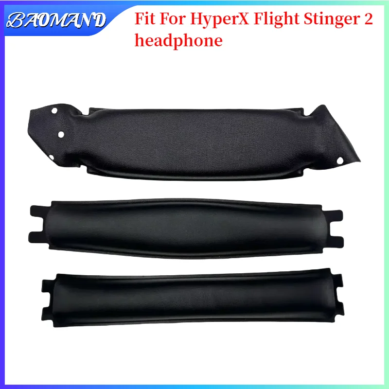 

BAOMAND Universal Full Closure Headphone Headband For HyperX Flight Stinger 2 Headpad Zipper Cushion protection Head beam cover