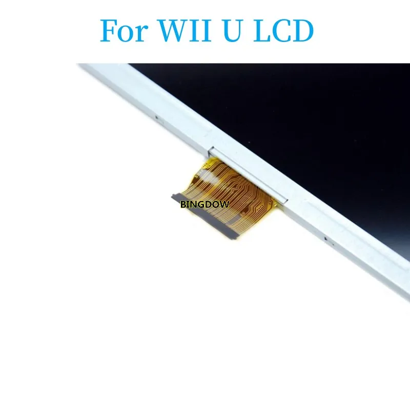 قطع غيار لشاشة عرض LCD من وي يو ويو مع محول رقمي زجاجي لشاشة تعمل باللمس لألعاب نينتندو دي وي يو