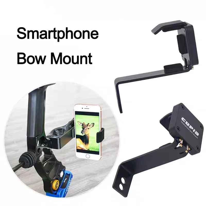 

Аксессуары для стрельбы из лука, держатель для мобильного телефона/поддержка смартфона, подставка для крепления лука, монтажный кронштейн для мобильного телефона для охоты и стрельбы