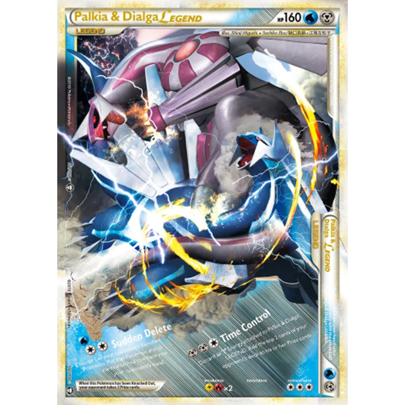 PTCG Legend Dual Combination Divine Beasts Album Ho-Oh Lukia Rayquaza Alien DIY Raikou Entei Suicune Rare Card Collection