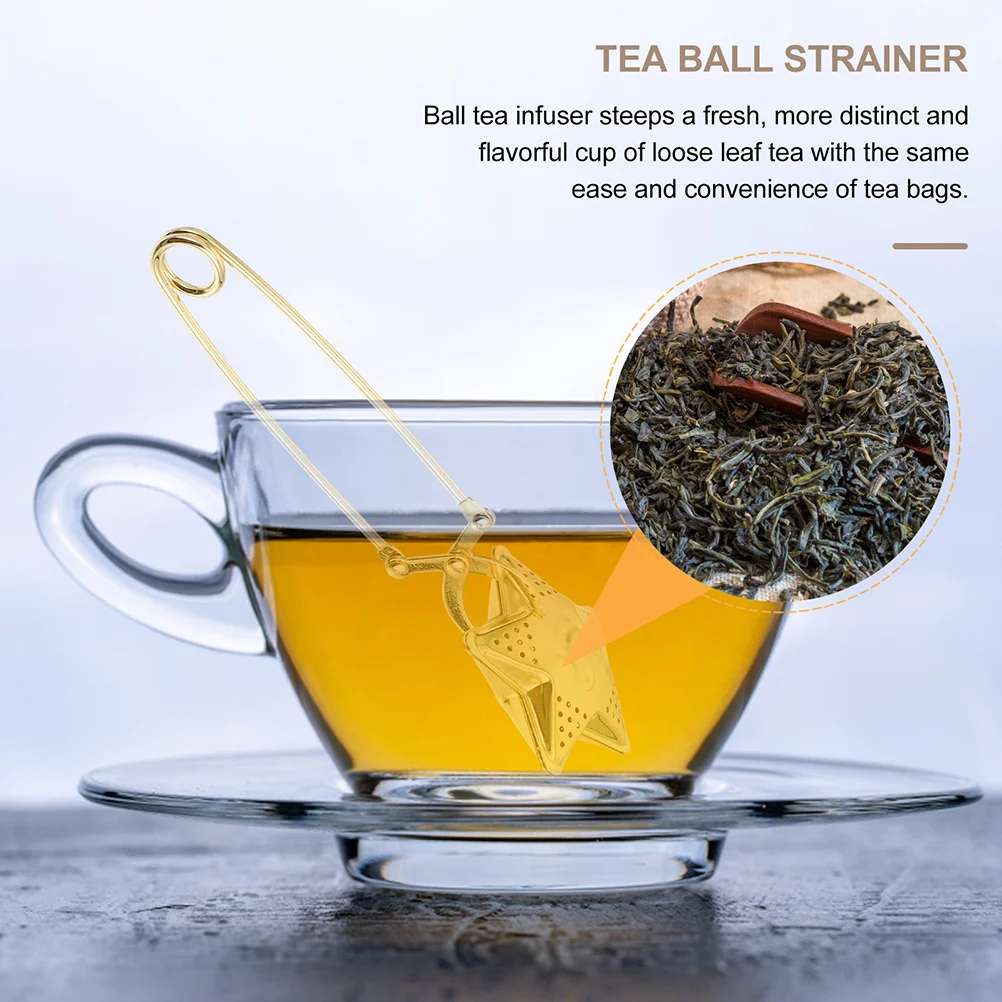 

Exquisite Stainless Steel Tea Filter Deformation Resistant Reusable Infuser for Home Restaurant Use Tea Infuser