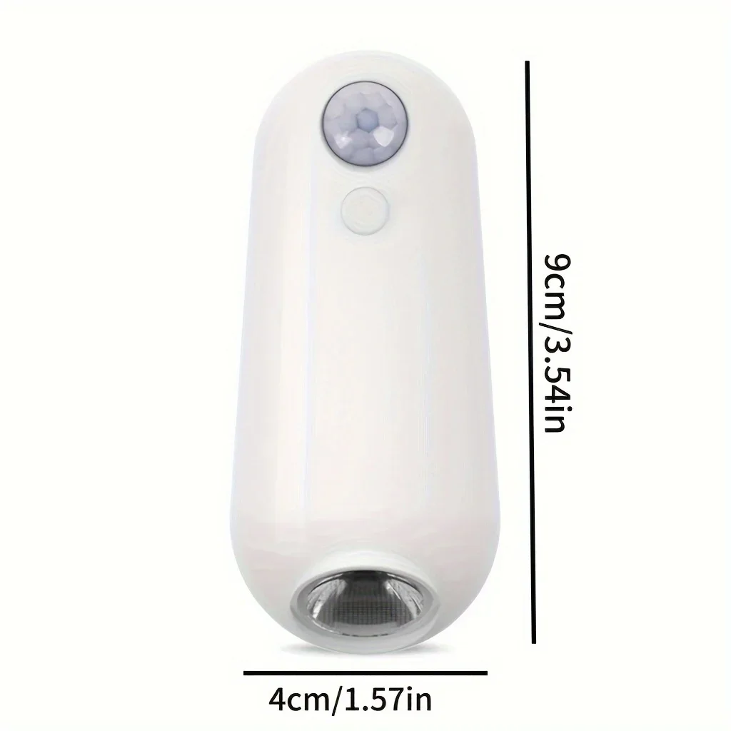LED Motion Sensor Light Adjustable Brightness Indoor Motion Sensor Lights for Stair Toilet Bowl Inside Bathroom Stairs Step
