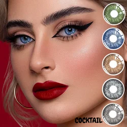 UYAAI 1 Pair Colored Contact Lenses Natural Look Fast Delivery Brown Eye Lenses Gray Contact Green Eye Lenses Blue Lenses