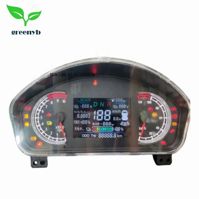 

E747 LCD Digital Speedometer Vehicle Instrument Cluster for Dongfeng Xiaokang DFSK K01S K07S Electric Van Truck New Condition