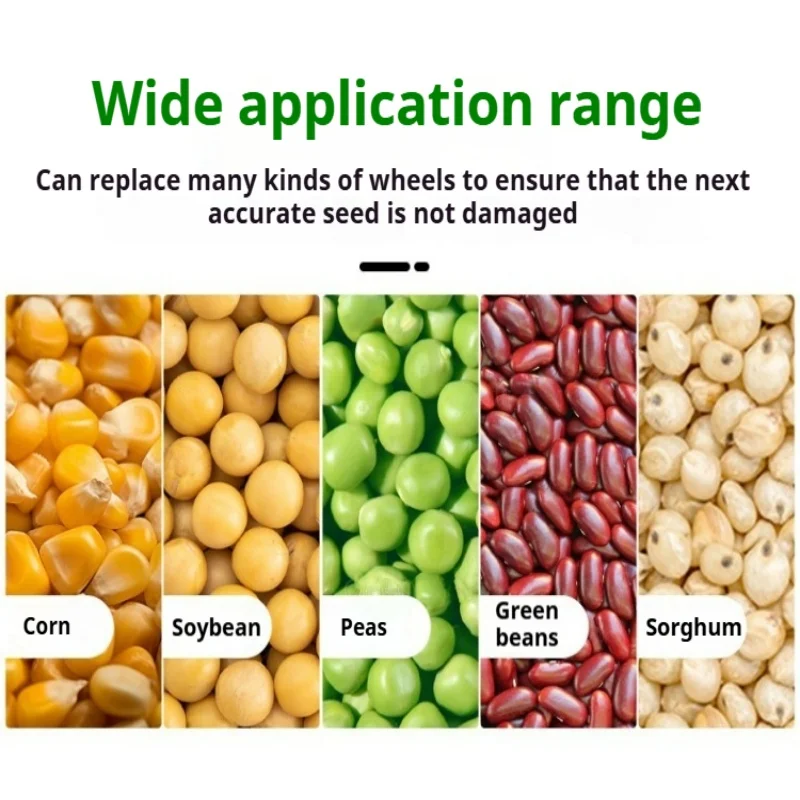 Seed and Fertilizer Integrated Sowing Machine Hand Push Type Corn Cotton Soybean Planter Agricultural Precision Sowing Machine