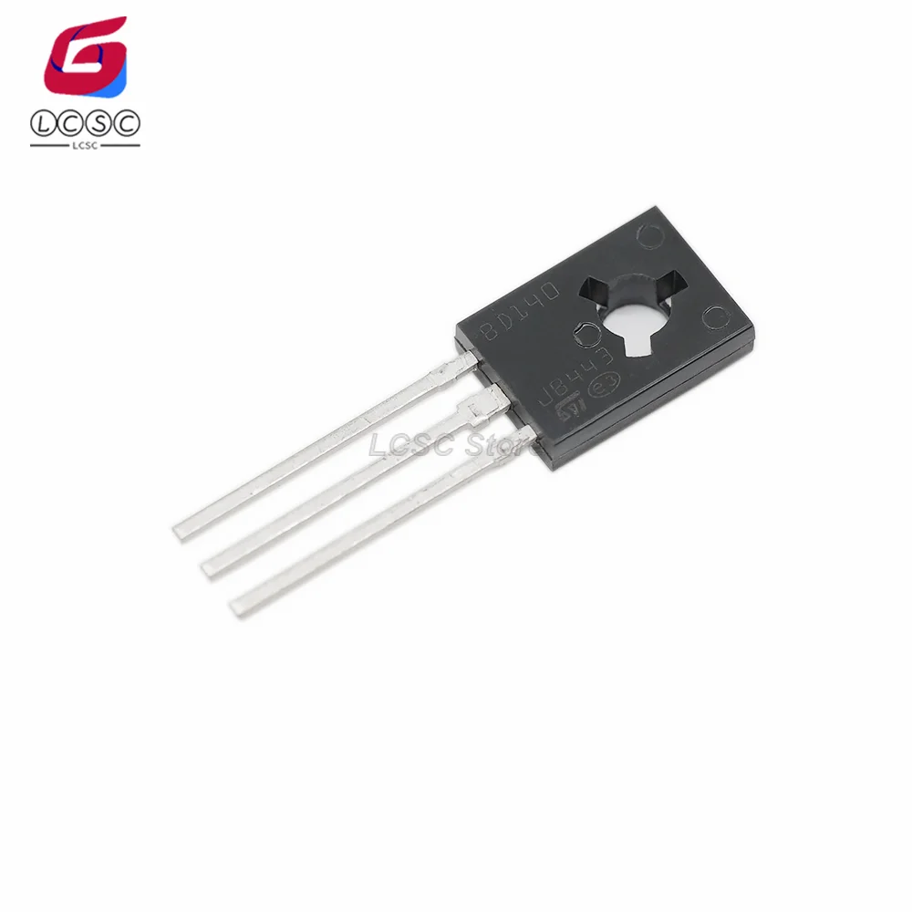 10Pcs Original BD139 BD140 TO-126 Complementary Low Voltage Transistor Audio NPN PNP 80V 1.5A BJT
