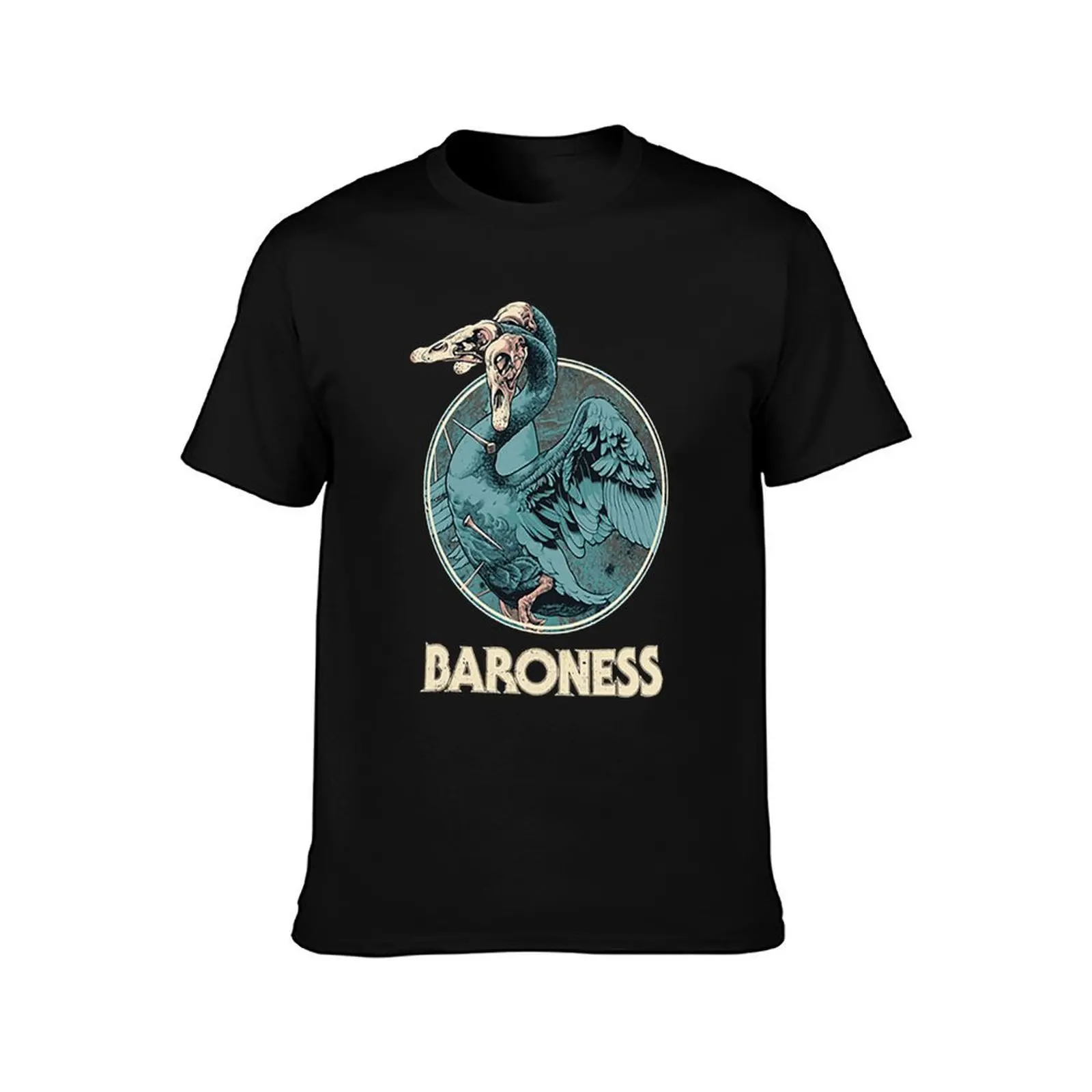 Steel That Sleeps the Eye Baroness Gift Fan T-Shirt, Summer Casual Cotton Tee, Oversized Streetwear Tops, Vintage Graphic Print