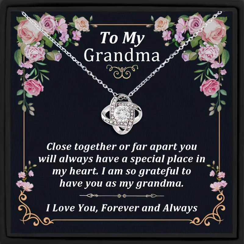 Have You as My Grandma Sincere Confession, with Blessing Cards and Gift Boxes Included, Festival Gifts from Grandchildren
