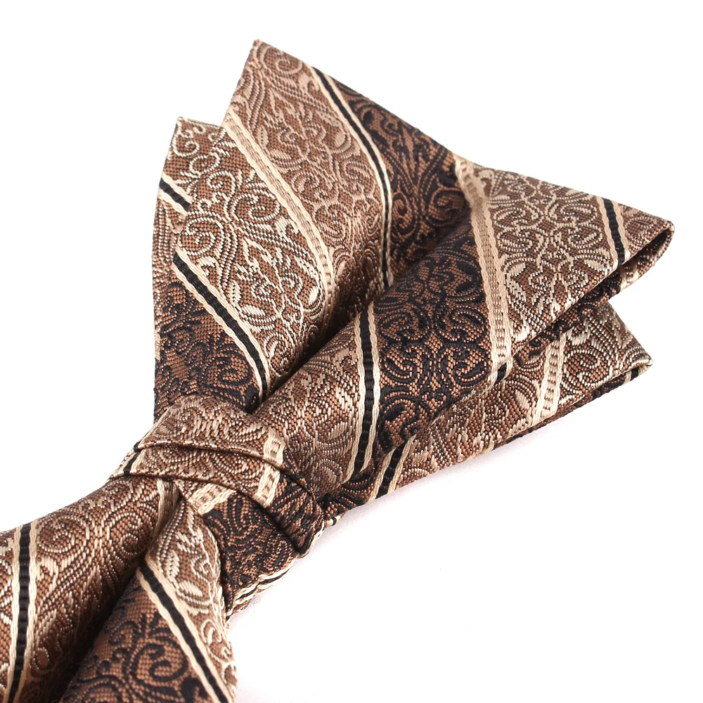 New Brown Color Bow tie Casual Shirts Bow tie For Men Women Bow knot Bow Ties Cravats Party Wedding Bow ties For Groom Gifts