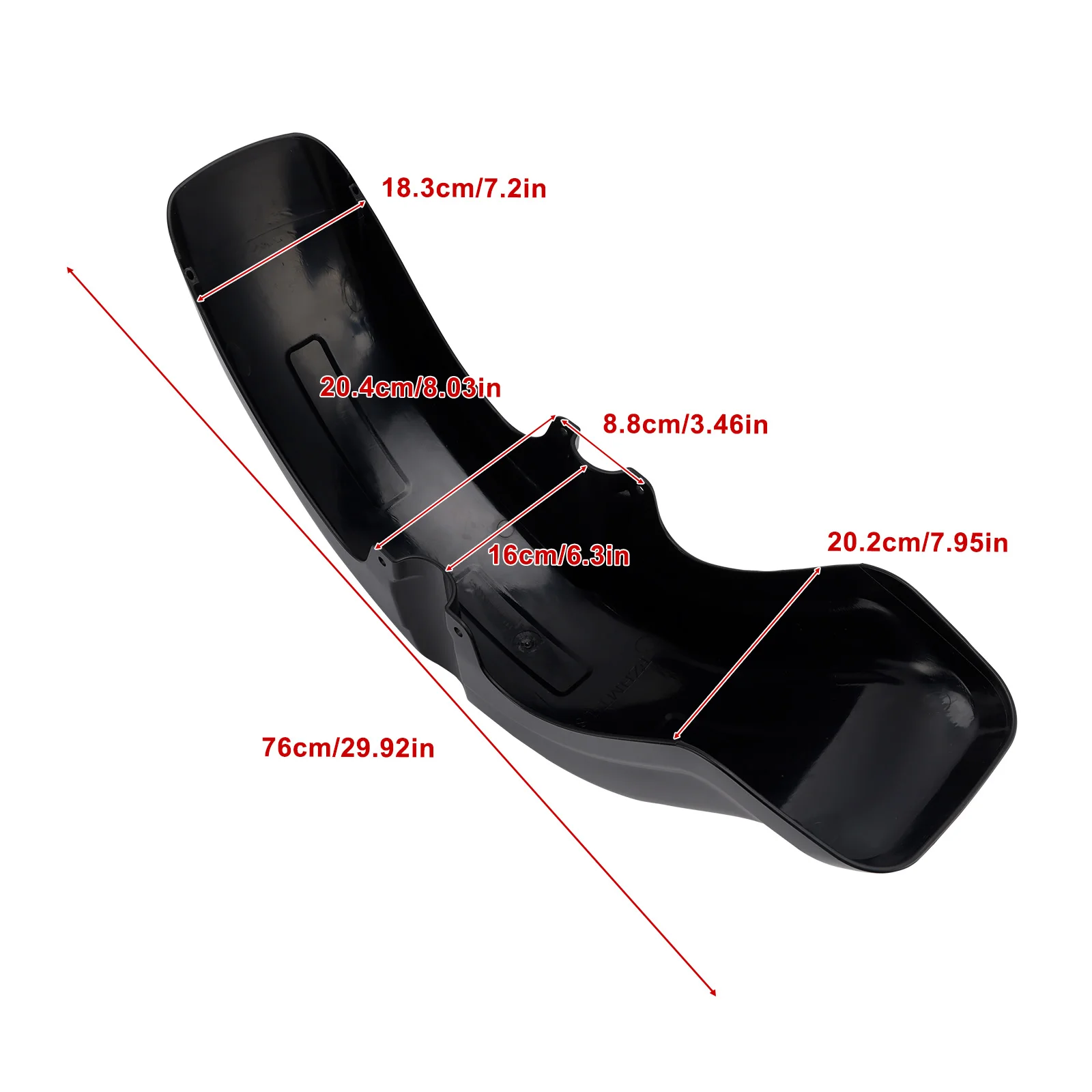 Topteng Front Fender Fairing For Suzuki Boulevard C50 Intruder Volusia VL400 VL800 2001-2010 2011 2012 2013 2014 2015 2016 2017