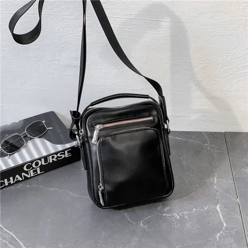 2024 New Fashion Shoulder Bag Men Crossbody Messenger Bag Casual Multifunction Male Small Crossbody Bag Handbags Man Phone Bags