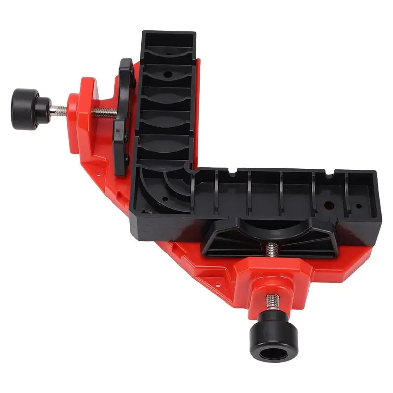 SYW-90 Degree Angle Clamp Fixation For Assembling Boxes& Furniture- Double Clamp Design Featuring Removable Positioning Block