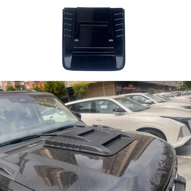 

Car Hood Air Intake Decorative Stickers Suitable for CHERY JETOUR Traveler T2 2023 Engine Hood Fake Air Vents Car Exterior Parts