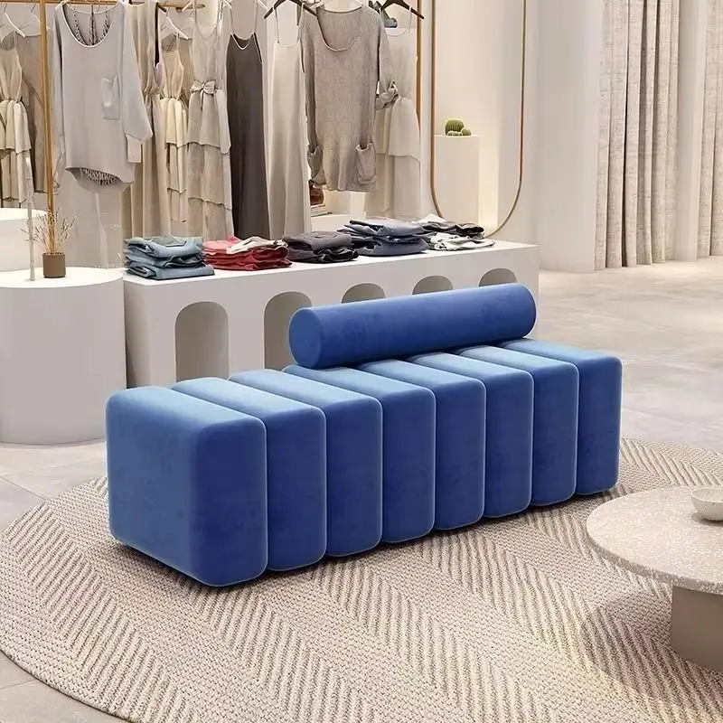 Nordic Entry Shoe Changing Stool Door Can Sit Home Sofa Stool Bedside Bench Sofa Bedroom Cloakroom Wear Shoes Long Ottmans Sofa