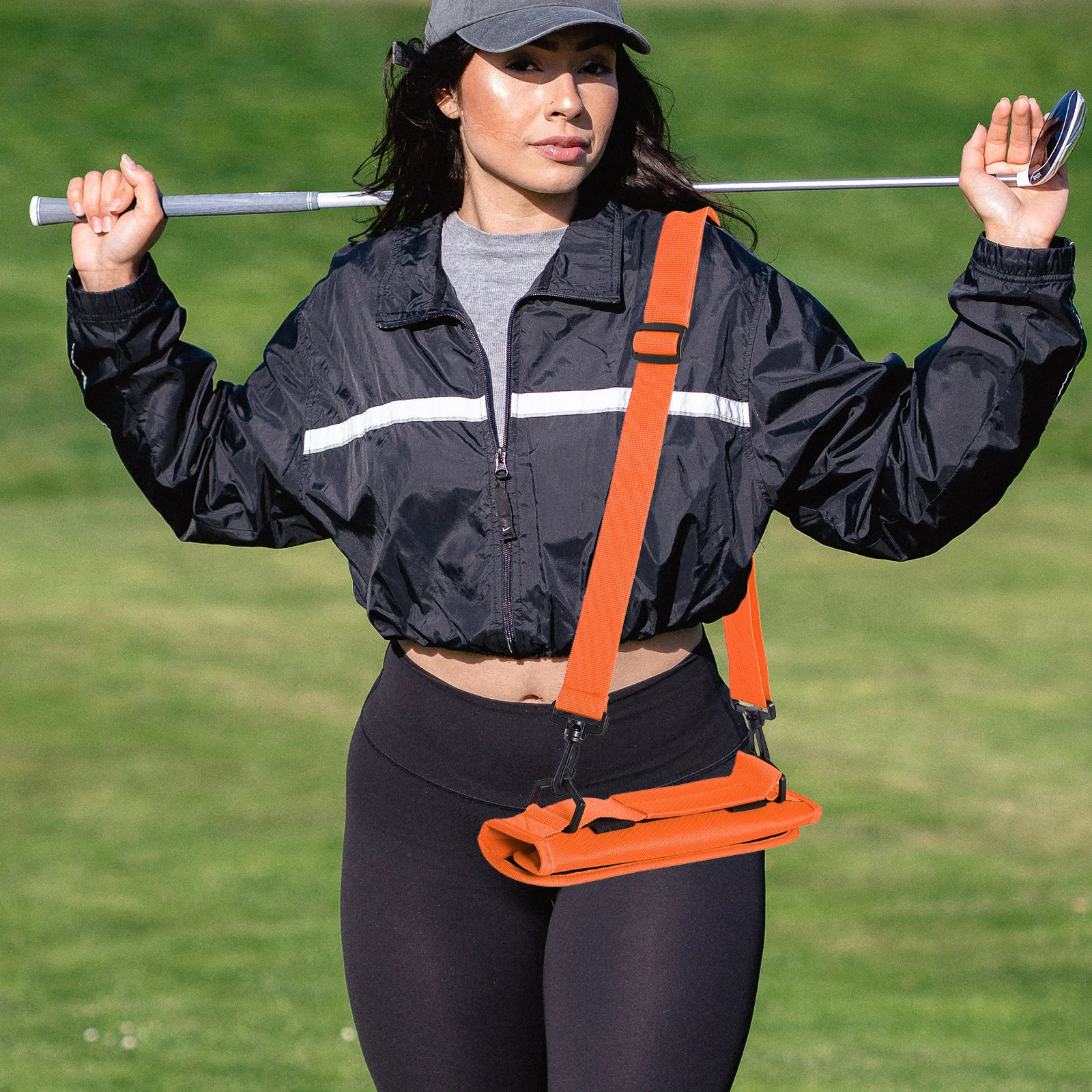 

Portable Large Capacity Golf Clubs Carry Bag Waterproof Foldable Lightweight Adjustable Shoulder Strap Golf Travel Practice