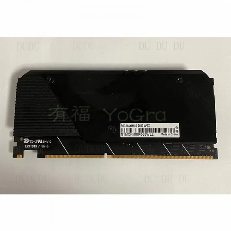 D  For ASUS ROG MAXIMUS Z690 APEX DIMM.2 Adapter to 2 PCIe NVME SSD Card