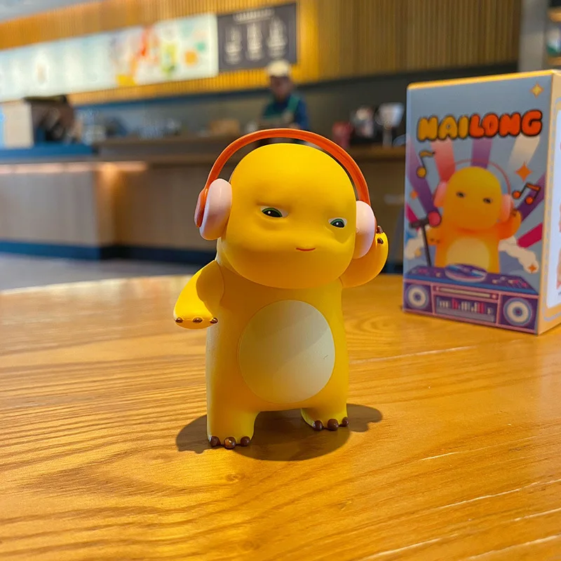 Nailong Lazy Daily Series 6 SZTUK Figurki Akcji Dekoracja Biurka Zabawka Figurka Modny Kolekcjonerski Ornament Prezent