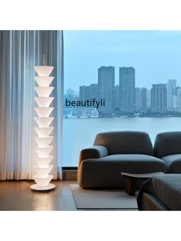 Creative Living Room Sofa Edge Decorative Modern Minimalist Atmosphere Floor Lamp New Nordic Bedroom Study Reading Lamps