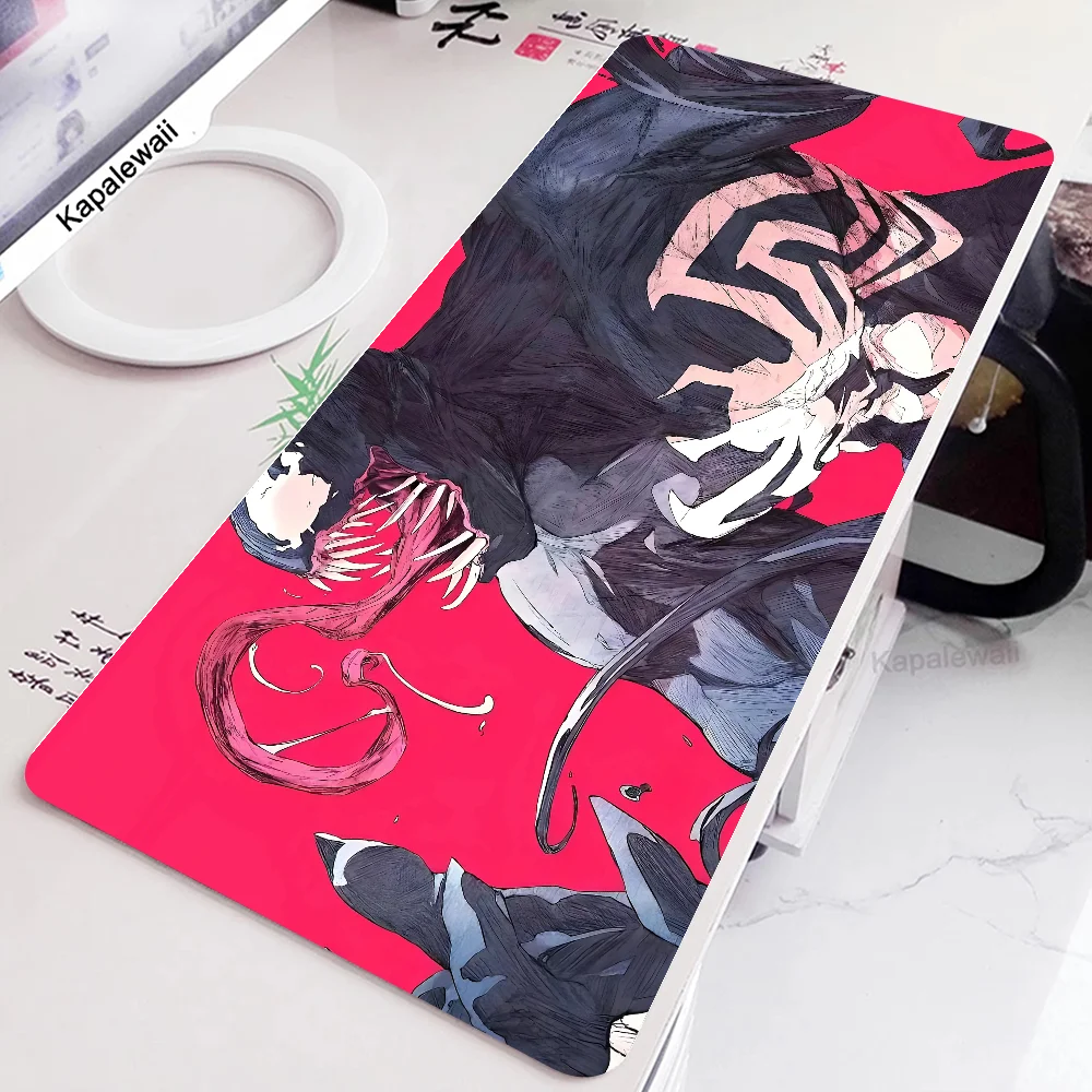 Scary V-Venom Mousepad New Arrivals Large Gaming Mousepad L XL XXL Gamer Mouse Pad Size For Keyboards Mat