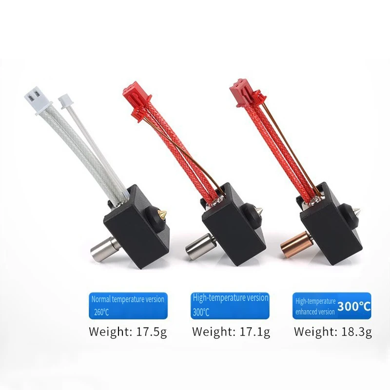 

Extrusion Nozzle Hot End Diyhigh-Temperature Resistant Heating Kit For Ender 3 S1 3D Printer Accessories