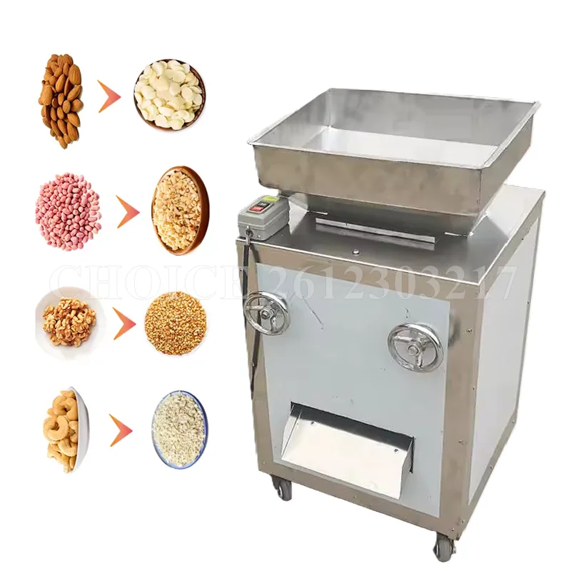 High Quality Automatic Almond Peanut Cashew Cutter Machine Walnut Chopping Crushing Machine Roasted Nut Cutting Machine