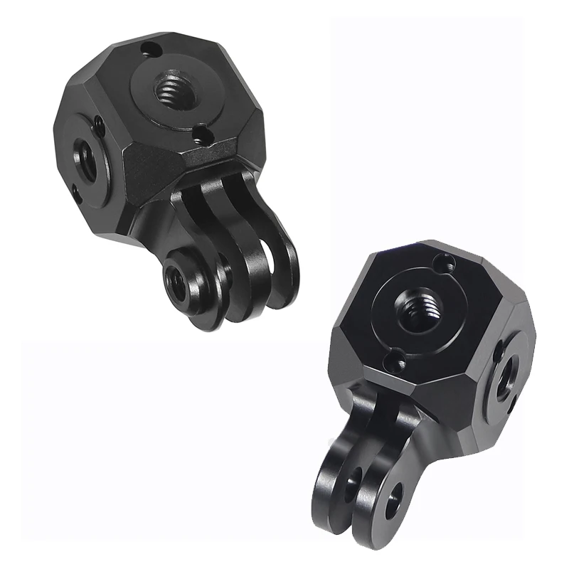 Vielseitiger Mini-Magic-Cube-Adapter mit Schraubenloch ARRI 1/4 3/8' für GoPro 13 Insta360 X4 Osmo Blitzlicht Stativhalterung – Detail 3