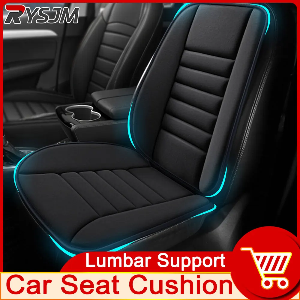 

Car Seat Cushion Memory Foam Universal Car Back Support Chair Massage Lumbar Support Waist Cushion Pad For Car Office Home