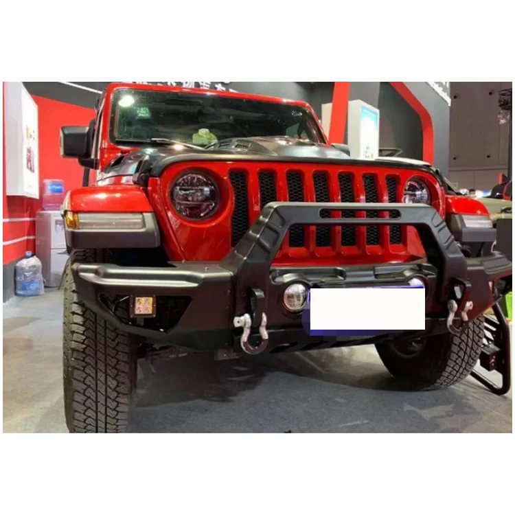 Auto Parts New High Quality JK JL Upgraded Stryker Style Front Bumper for 2007-2023 Bolt-On Plug and Play 1 Year Warranty