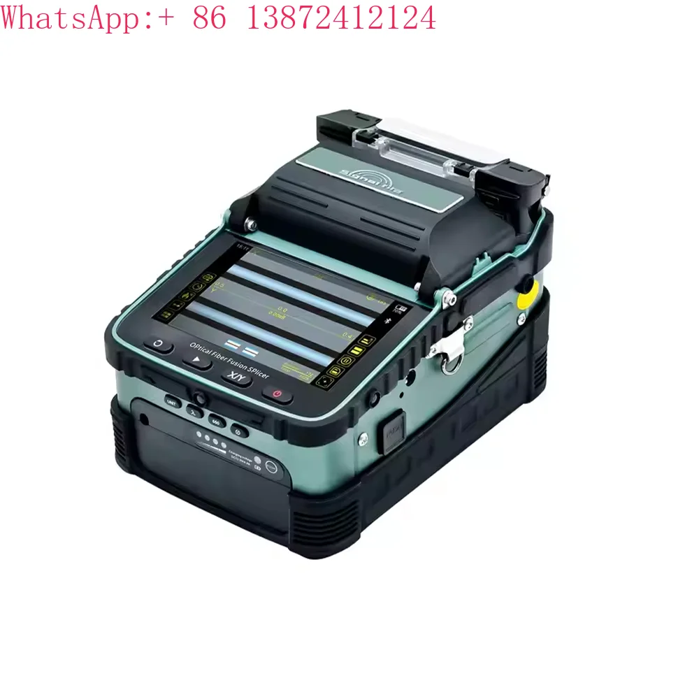 AI6+ Fusion Splicer  6 Motors 8S Multi-language Automatic Optical Fiber Fusion Machine Signal Fire AI5 AI9