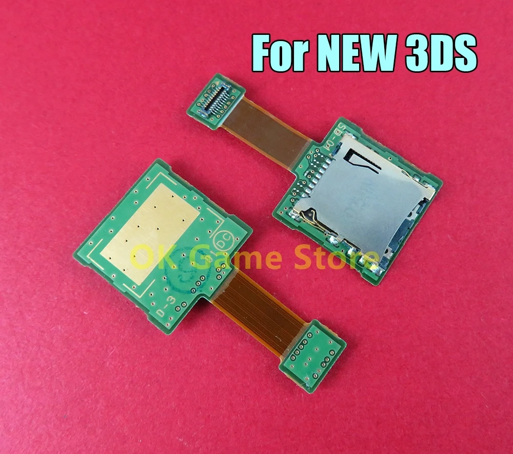 

5PCS For Nintendo New 3DS New SD Card Slot Reader Socket TF Card Reader Board Game Console Repair Parts Accessories Replacement