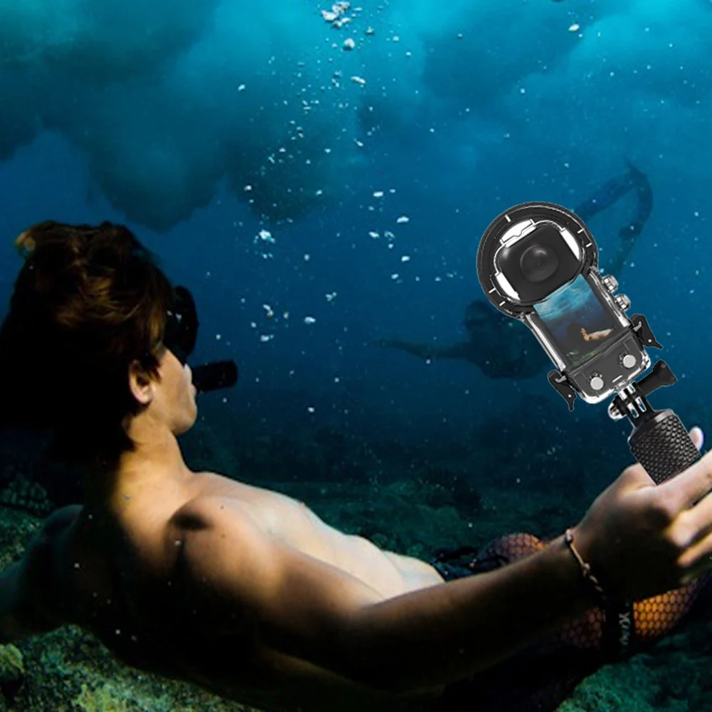 Водонепроницаемый корпус для Insta 360 X3, защитный корпус для подводной камеры Aciton