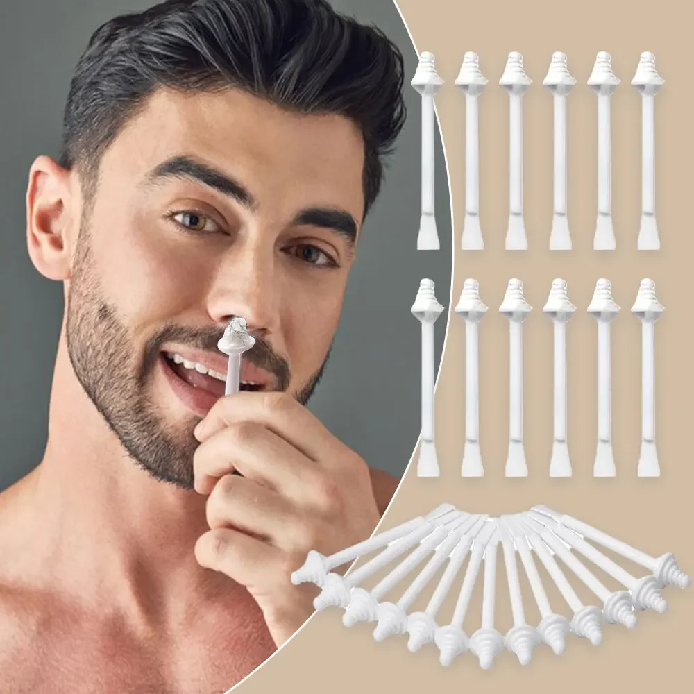 Nose Wax Sticks 10, 40 ,60 ,100PCS Nose Wax Applicators for Painless Nose Hair Removal Tool Wax Accessories Beeswax Safe
