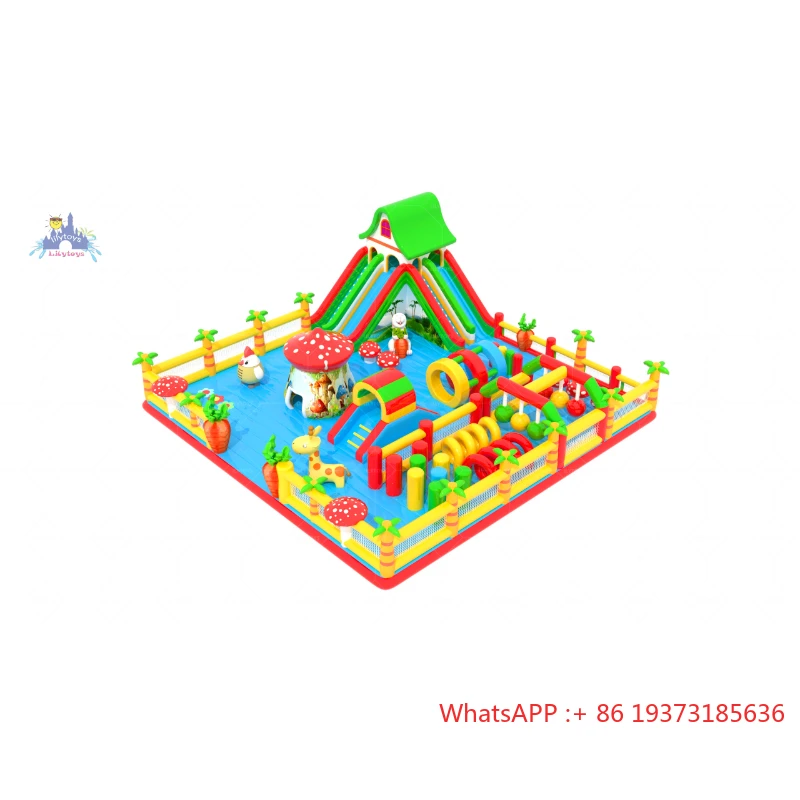 New Design Good Quality Inflatable Jumping Slide Combo Castle for Sale