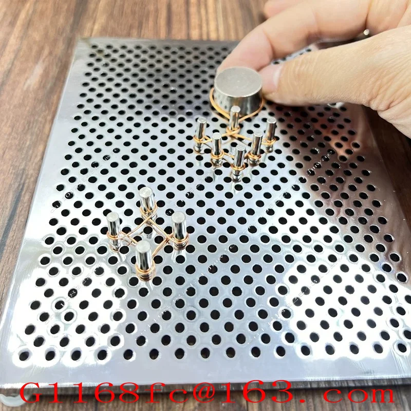 DIY Jewelry Accessories Acrylic Winding Disc Square Matrix 14K Gold Wire Gold Silver Copper Wire Winding Tool