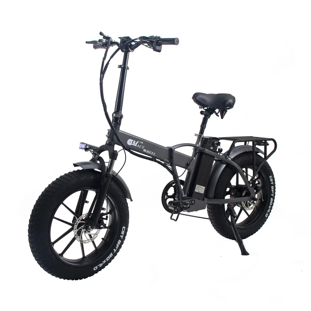 

US EU Stock 20 Inch Ebike 750W 48V15AH Lithium Battery Portable Adult Electric Mountain Bike 4.0 Fat Tire Folding Electric Bike