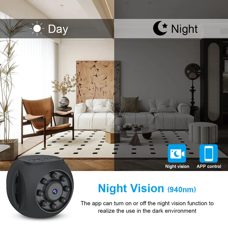Xiaomi WIFI Mini Camera 1080p HD Wireless Indoor Home Baby Pet Security Monitoring Camera Mobile App Remote Network Monitor New - Image 6