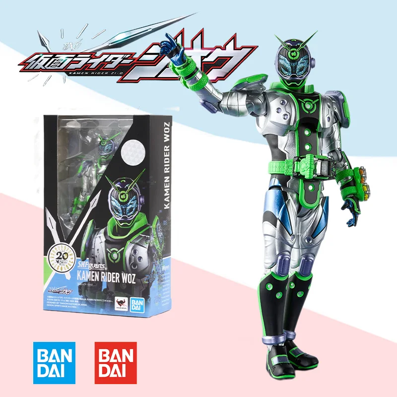 

Bandai Original BOX S.H.Figuarts SHF MASKED RIDER KAMEN RIDER WOZ full Action Anime Figure model kit finished toy gift for kid