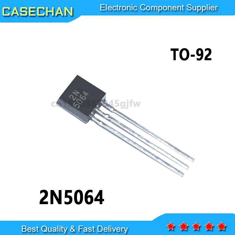 Lot de 10 Pièces de 2N5064 TO-92, Nouveau