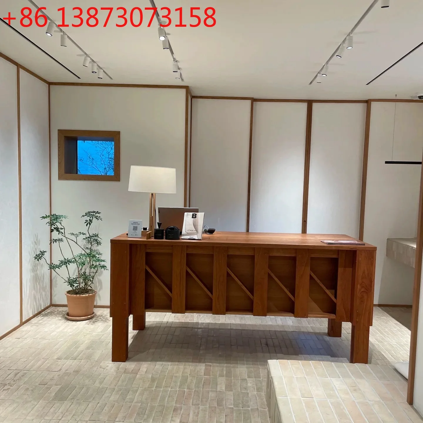 Medieval Clothing Store Cashier Women's Clothing Store Nakajima Cabinet Flowing Water Display Cabinet Booth
