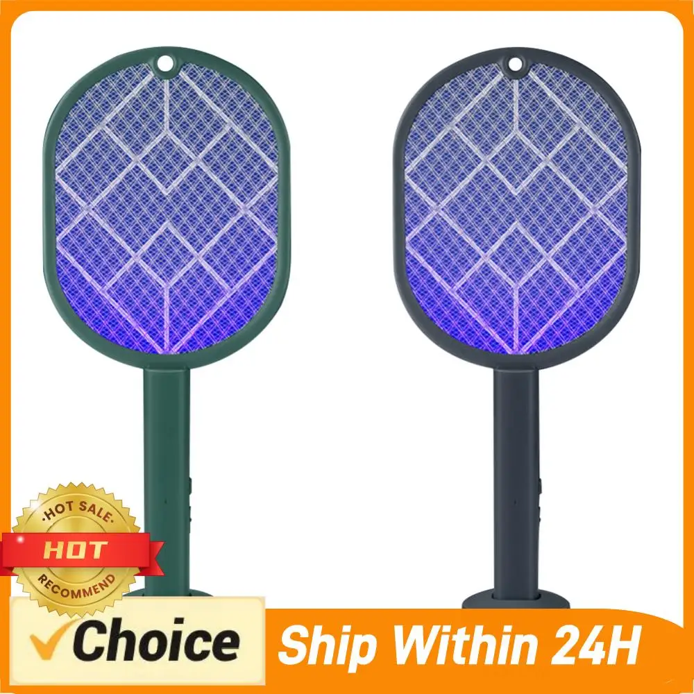 

Электрическая ловушка для комаров 2-в-1 с функцией мухобойки, USB-зарядка, защитная сетка, товары для дома, для спальни и гостиной