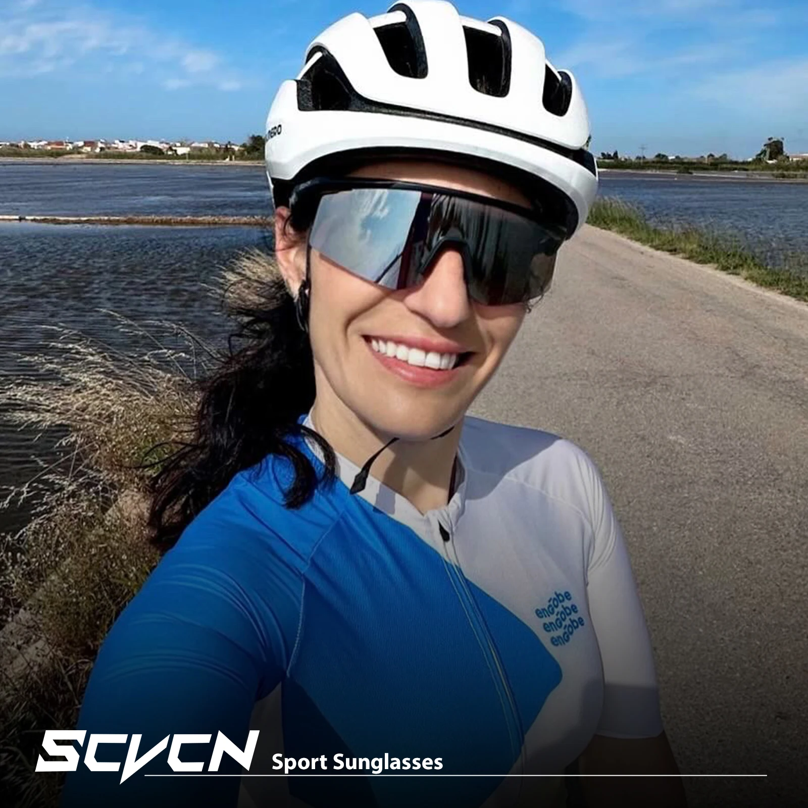 SCVCN في الهواء الطلق المشي لمسافات طويلة ركوب نظارات القيادة النظارات الشمسية الصيد نظارات الرجال النساء الرياضة الدراجات نظارات UV400 نظارات حماية