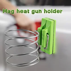 Magnetic Support Bracket for Heat Gun Car Vinyl Stickers LCD Display Hot Air Gun Magnet Iron On Ring Holder Car Detailing Kit