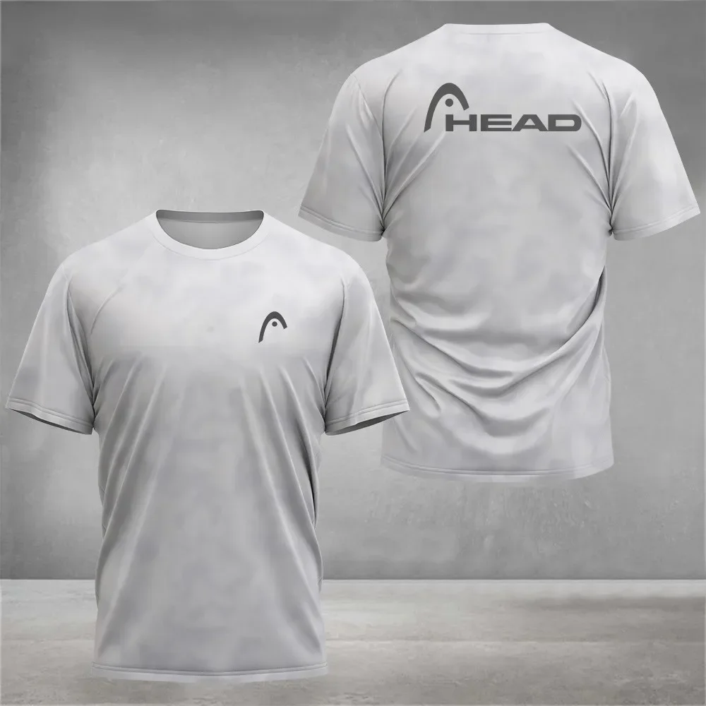 New Fashion Trend Summer Men Color Tennis Printing 3D T-shirt, Outdoor Running Walk Light Comfortable Breathable Fast Drying Bad