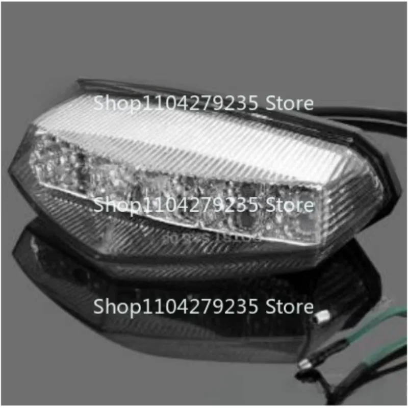 

Motorcycle Modification Taillights Street Car Modification Taillights 10LED Multifunctional Brake Warning Street Car Taillights