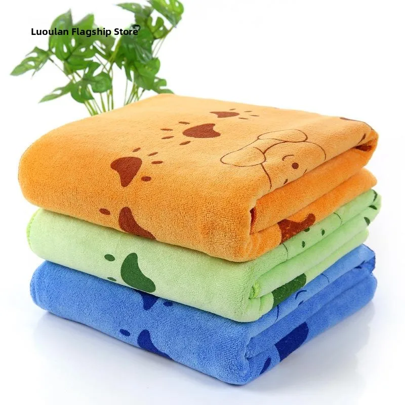 

Soft Plush Thickened Fiber Cartoon Print Bath Towel 400g High Yang Towel Ultrafine Fiber Material Home Textile Bath Robe